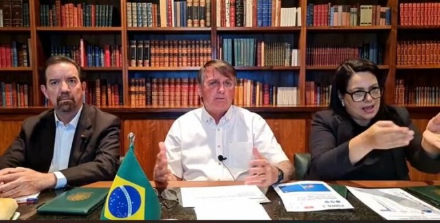 Durante a live de Bolsonaro na noite desta quinta-feira (14), ele citou Americana e falou em usar 