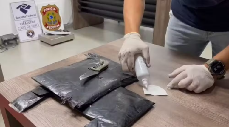 PF apreende 1,7kg de cocaína em Viracopos