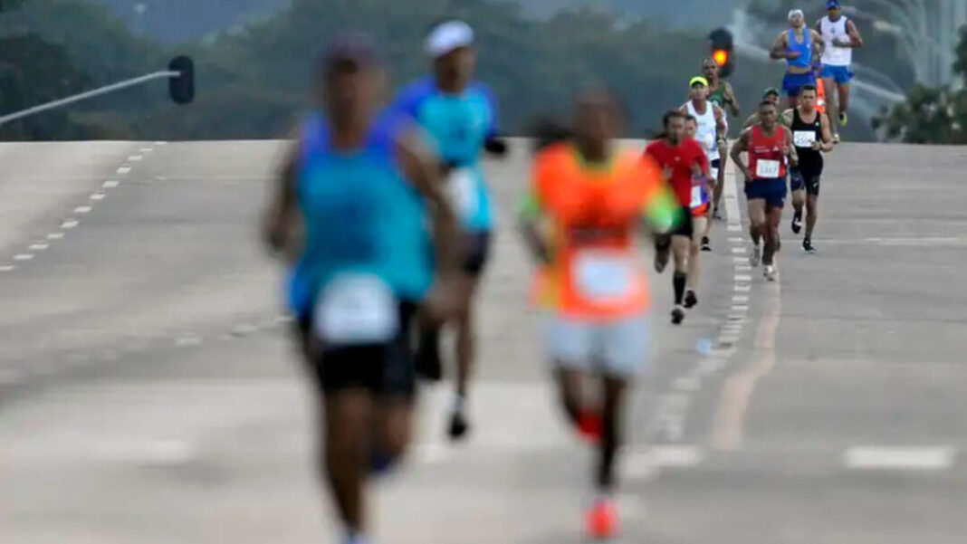 corrida de rua
