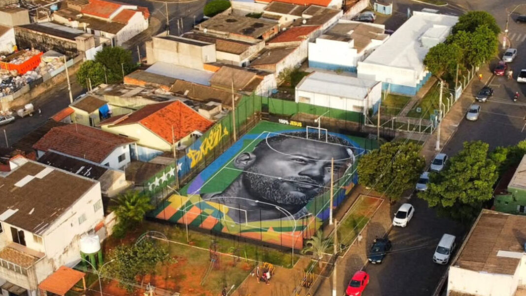 QUADRA GRAFITE NEYMAR JR MATÃO SUMARÉ SITE - FOTOS (30)