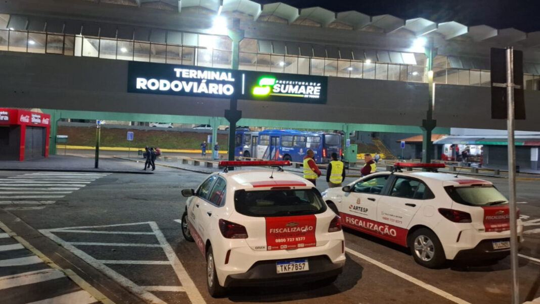 FISCALIZAÇÃO ARTESP ÔNIBUS TRANSPORTE METROPOLITANO SUMARÉ SITE - FOTOS (2)